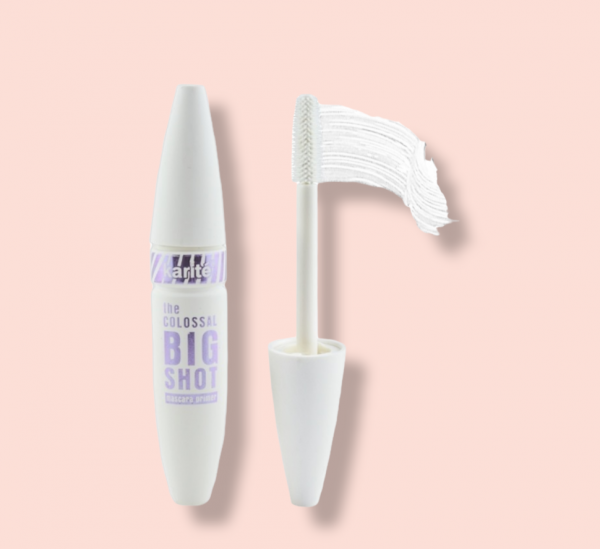 White Mascara Base with Silicone Brush Million Pauline Colossal Big Shot Mascara Primer